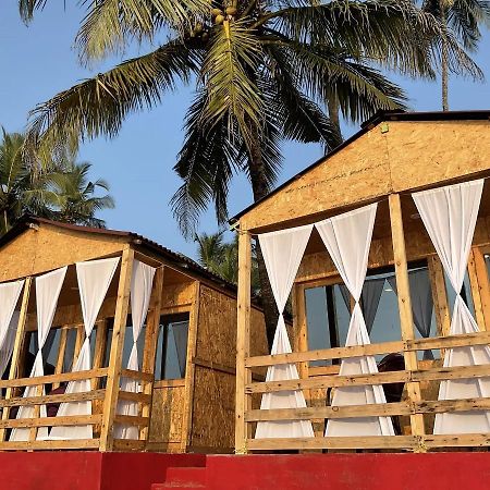 Papillon Beach Huts Hotel Bãi biển Bãi biển Palolem Ngoại thất bức ảnh