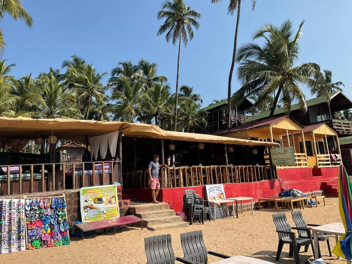 Papillon Beach Huts Hotel Bãi biển Bãi biển Palolem Ngoại thất bức ảnh